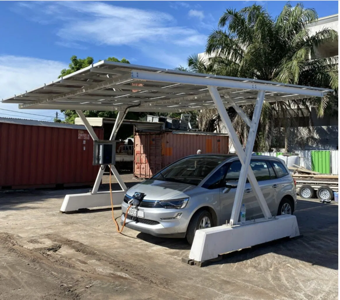 نظام شحن الطاقة الشمسية خارج الشبكة للسيارات الكهربائية CCS Gbt ناسو 60kw لشاحنات السيارات الكهربائية