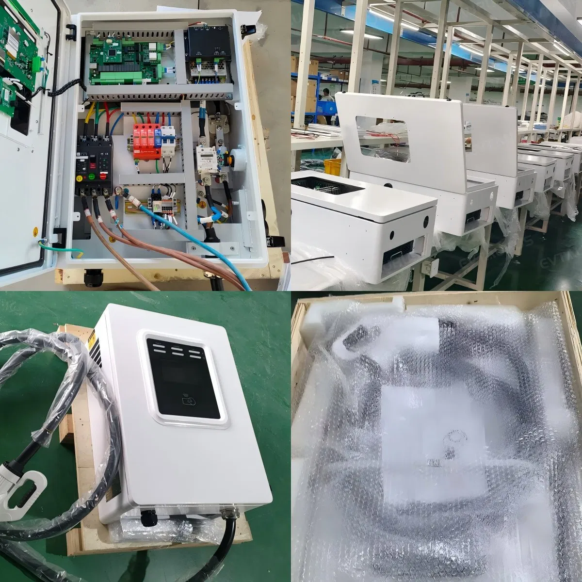 20kw 30kw 40kw IP54 شاحن سيارات كهربائية بقدرة تيار مستمر من والبوكس بيد جي بي تي شاديمو سي سي إس للاستخدام المنزلي والتجاري