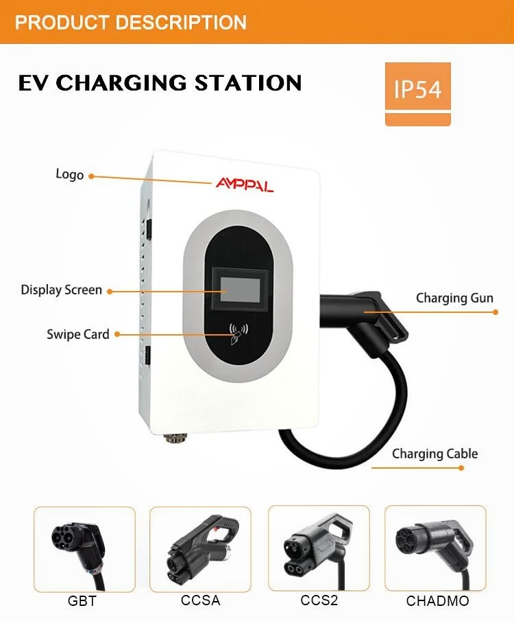 حل شحن أسطول أمبال التجاري 40kw