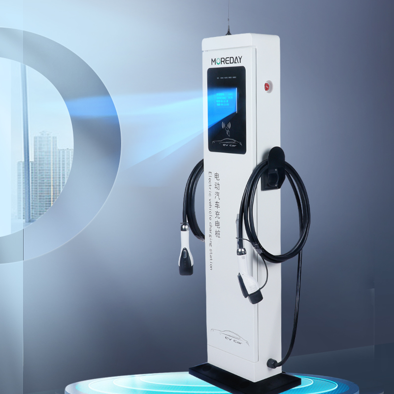 22kw 43kw مثبت على الأرض Type1 Type2 محطة شحن كهربائية للمركبات الكهربائية والحافلات والسيارات المصنعة