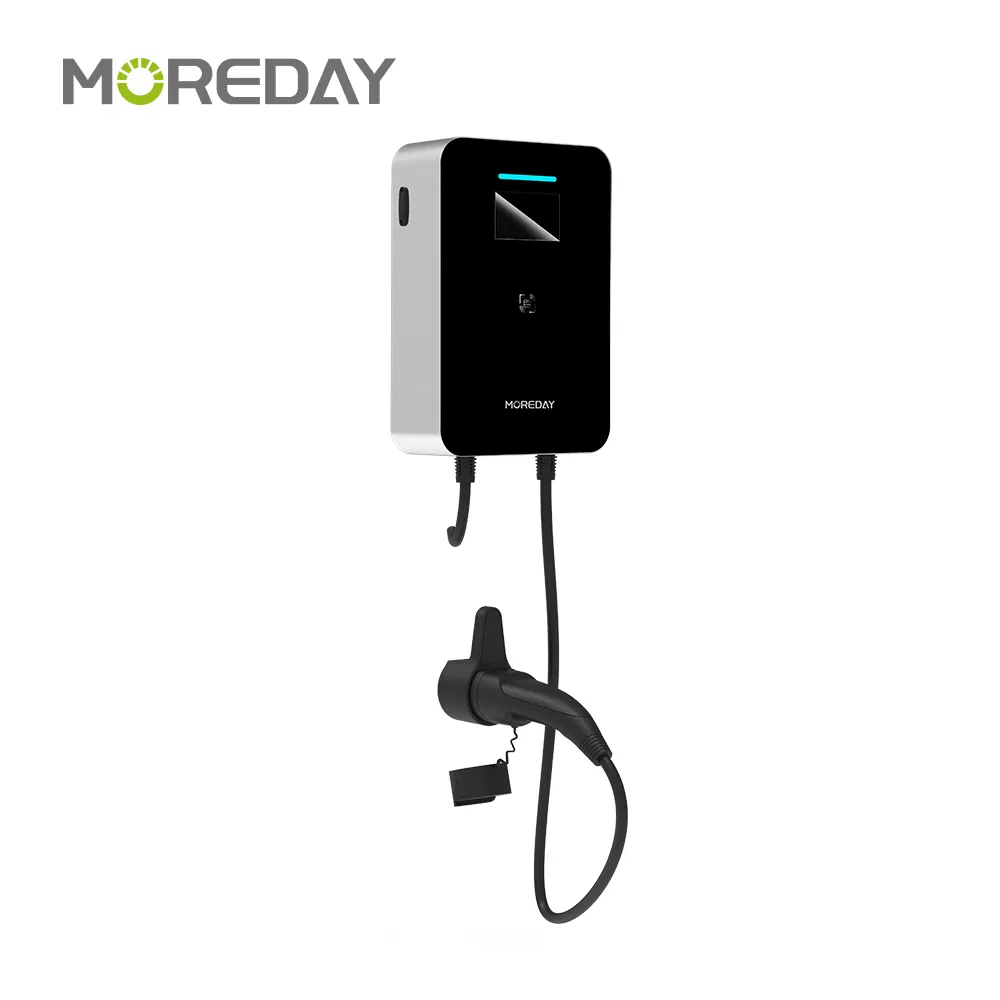 محطة شحن كهربائية مثبتة على الحائط للسيارات الكهربائية 7kw 11kw 22kw وحدة شحن منزلية جديدة للطاقة