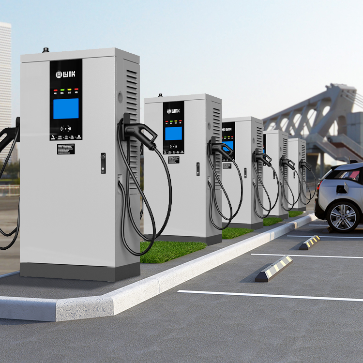 شاحن سريع عالي القدرة للتيار المباشر للمركبات الكهربائية، 60-240kw