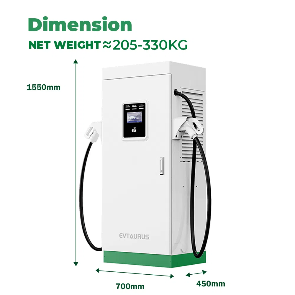 محطة شحن تجارية بشحن مزدوج Ocpp1.6 Ocpp2.0 شاحن سيارة كهربائية شاحن تيار مباشر 60kw
