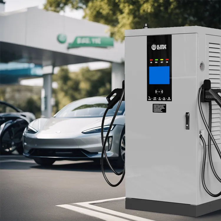 شاحن سريع عالي القدرة للتيار المباشر للمركبات الكهربائية، 60-240kw
