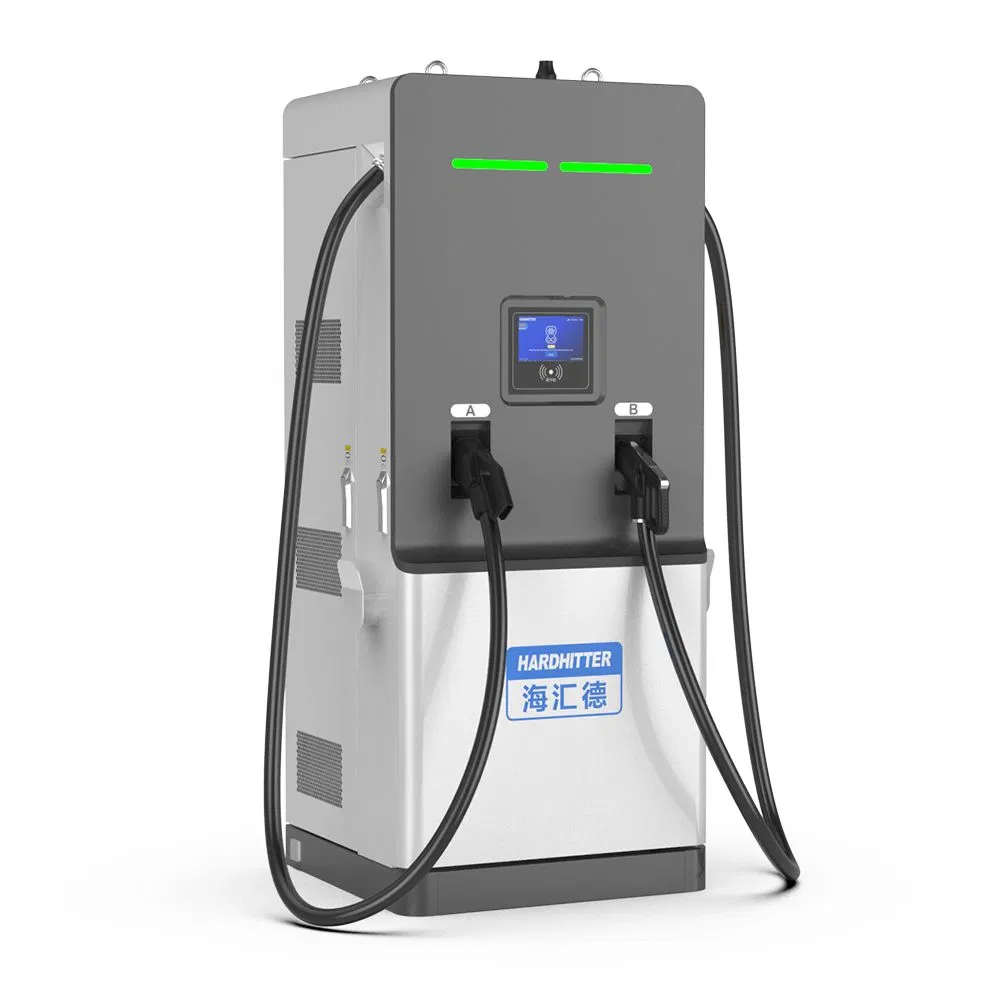 حل شحن تيار مباشر متقدم 320kw للسيارات الكهربائية - CCS2 ومعتمد من GB/T، جاهز لشاديمو