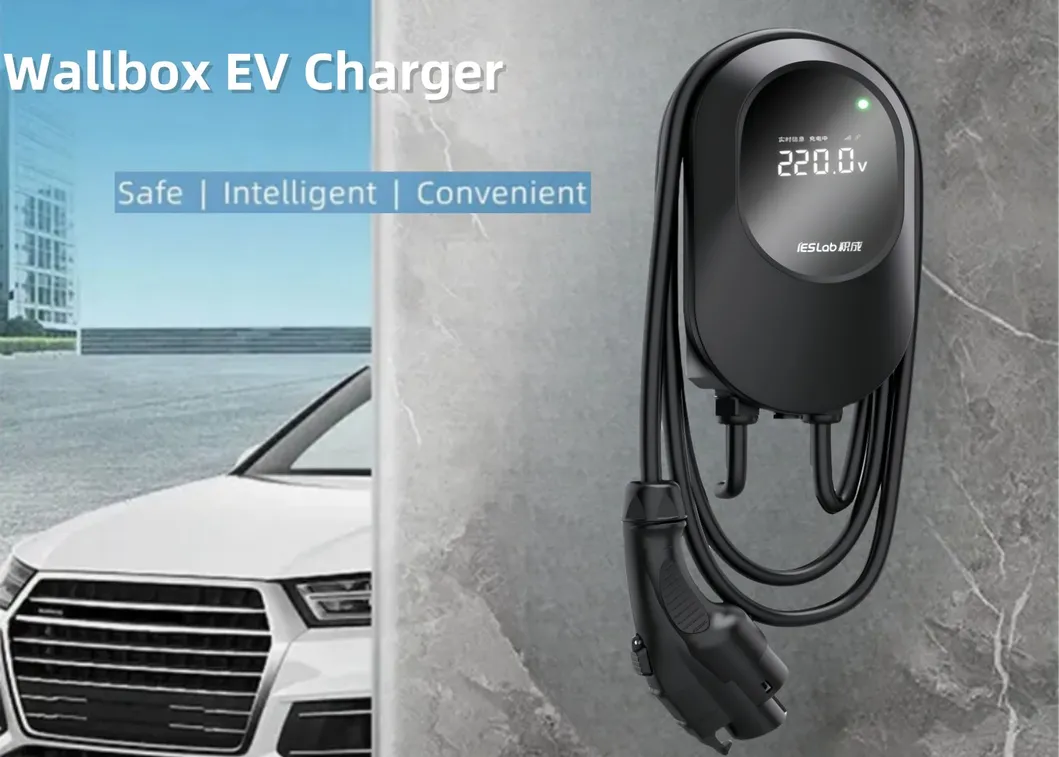 محطة شحن كهربائية مثبتة على الحائط 7kw 11kw 22kw Type2 لشحن السيارات الكهربائية/السيارات/البطاريات