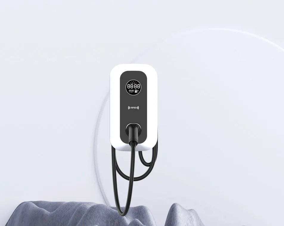 جهاز شحن كهربائي للسيارات بنظام واي فاي RFID مع شاشة LCD بحجم 4 بوصة معتمد من CE وCB وUKCA
