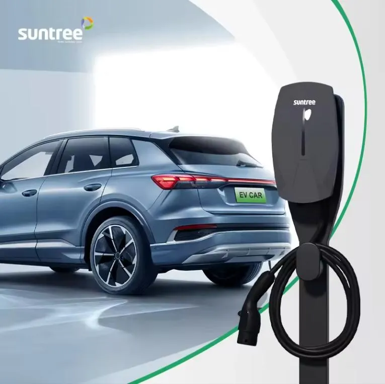 محطة شحن السيارات الكهربائية 11kw شاحن السيارات الكهربائية Type2/Gbt/Type1 مناسب لمنزل بيد الإلكتروني الذكي 3 شمسي