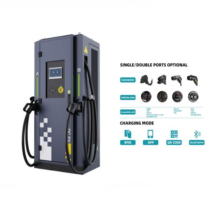 IP55 Nacs CCS2 DC Fast EV Charger for Electric Bus Truck 360kw