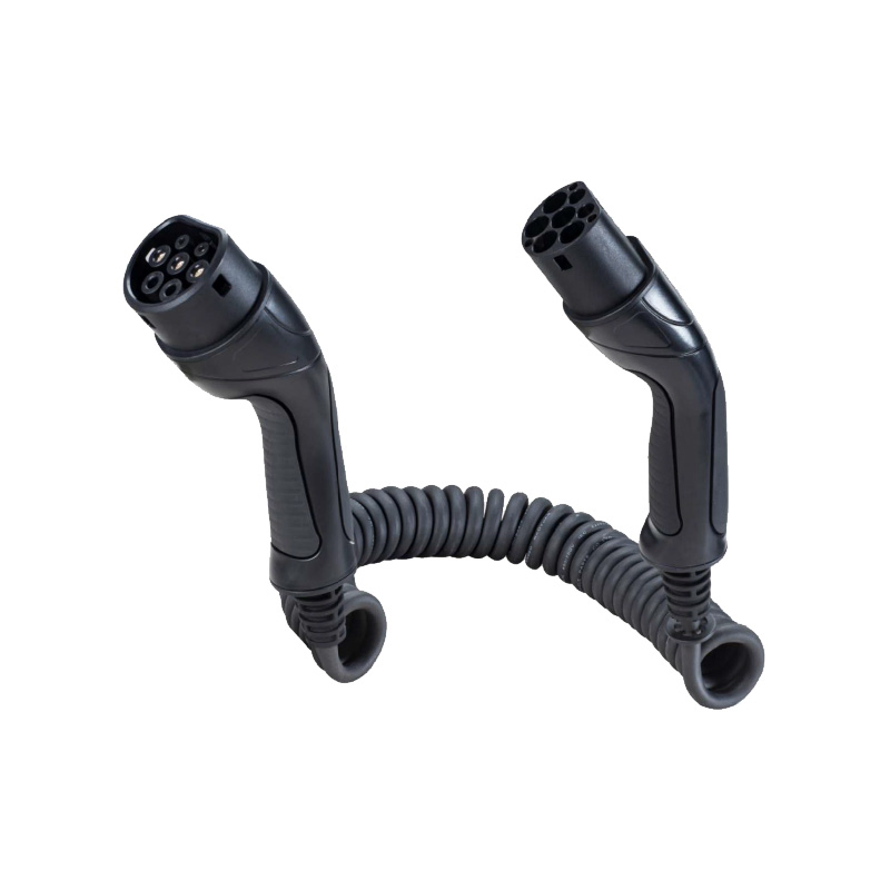 EU Standard Portable Electric Car EV Charger 3.7-22kw Adjustable Power 16A 32A Dual-Head Charging Gun New Condition AC 380V Charging Cable