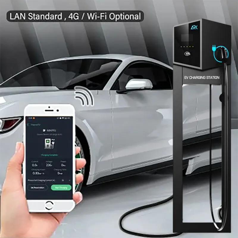 شاحن سيارات كهربائية 22kw