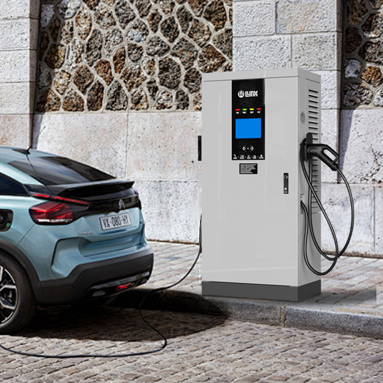 شاحن سريع عالي القدرة للتيار المباشر للمركبات الكهربائية، 60-240kw
