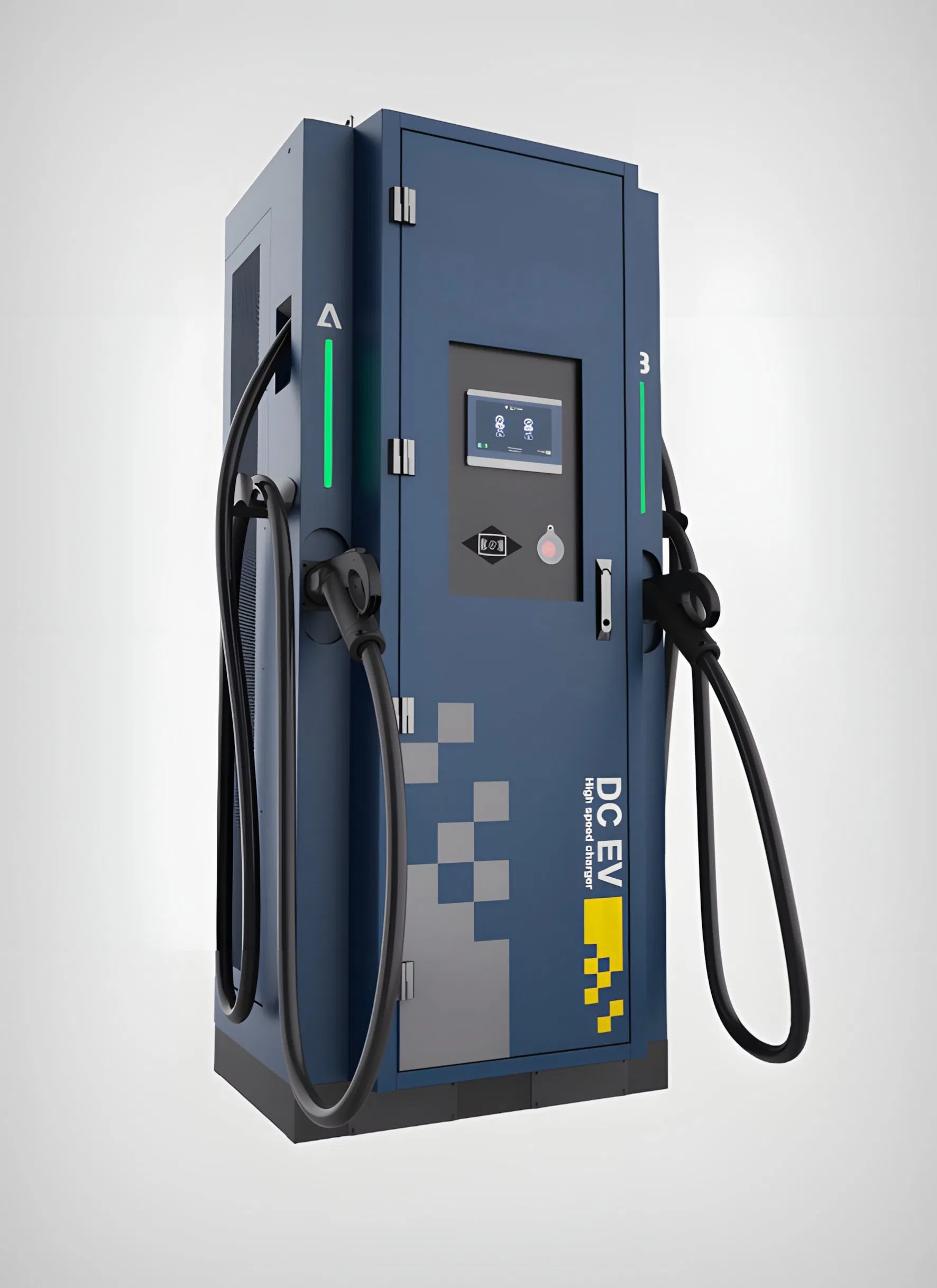 محطة شحن سريع عالية القدرة 160kw للسيارات الكهربائية بنظام التيار المستمر