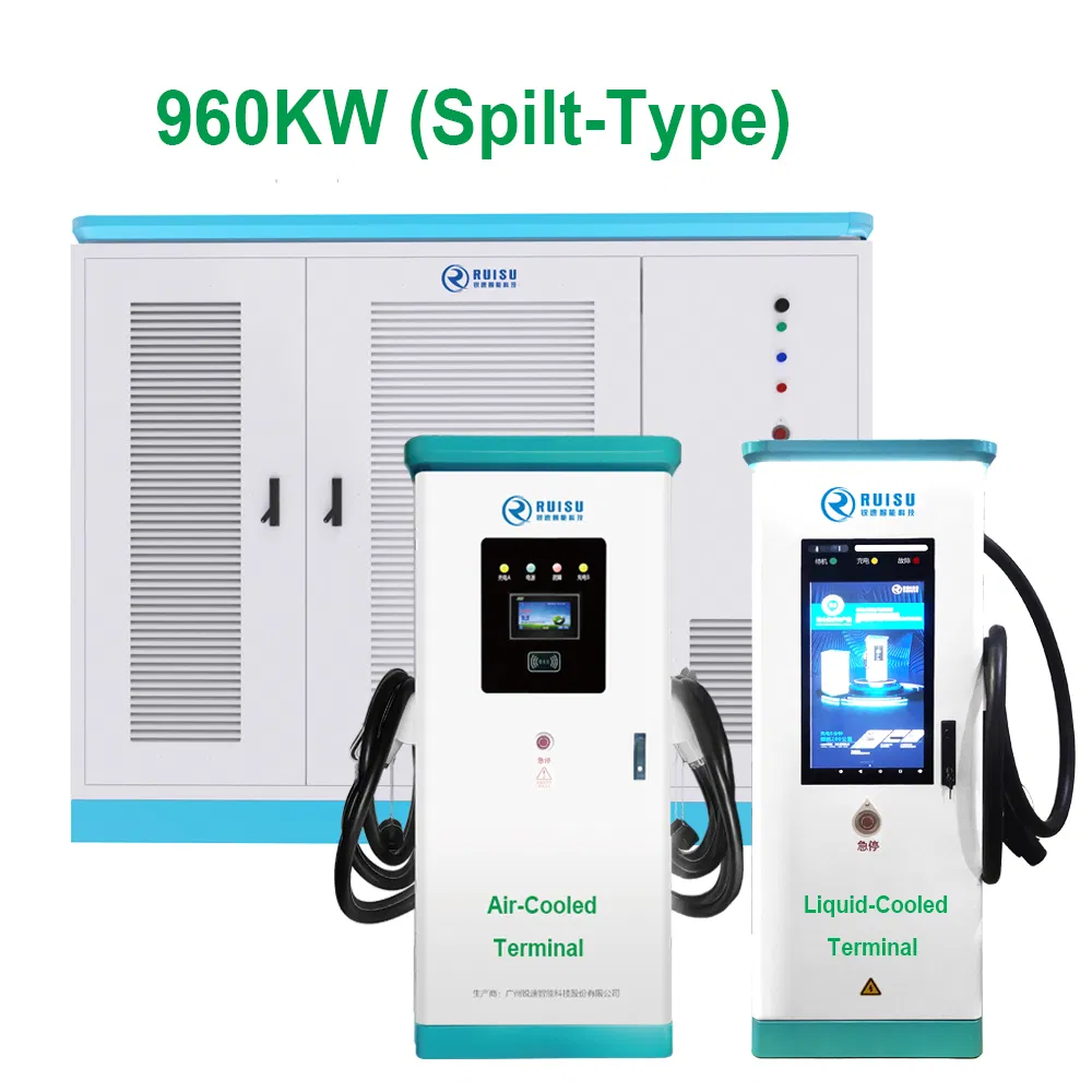 رايسو 960kw حل متكامل للطاقة والشحن لأساطيل المركبات الكهربائية الكبيرة