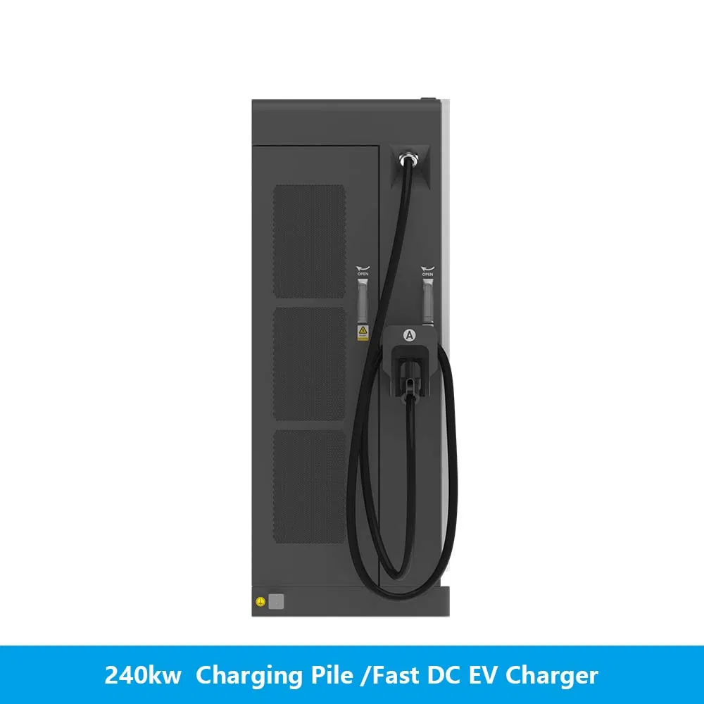 شاحن تيار مباشر CCS2 240kw محطة شحن كهربائية مثبتة على الحائط لمحطة شحن السيارات الكهربائية شاحن كهربائي ذكي للسيارات الكهربائية