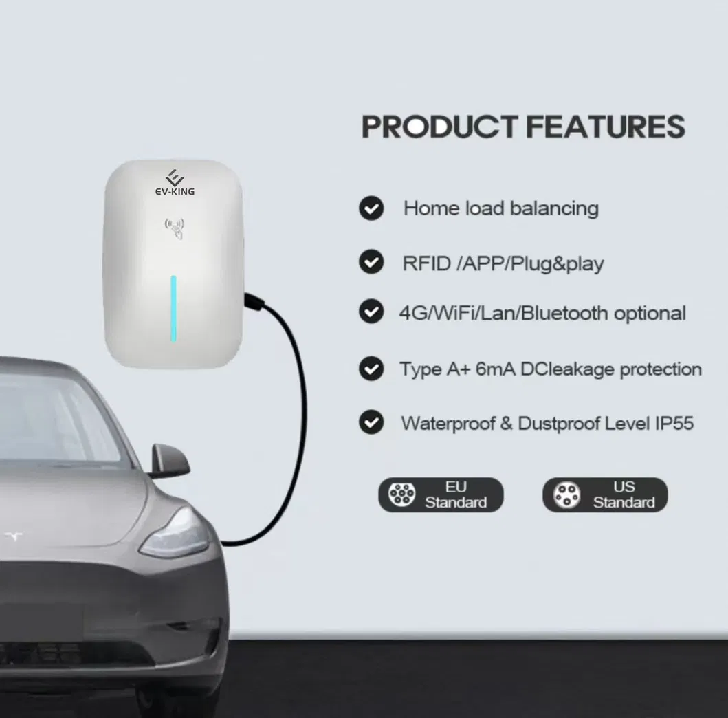 شاحن كهربائي عالي الجودة للاستخدام المنزلي 7kw 11kw 22kw
