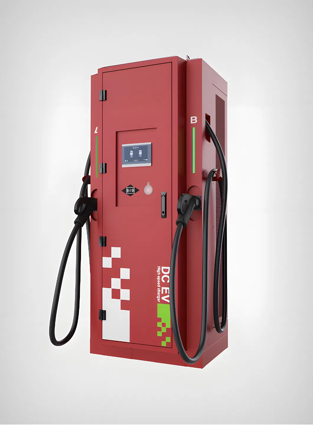 محطة شحن سريع عالية القدرة 160kw للسيارات الكهربائية بنظام التيار المستمر