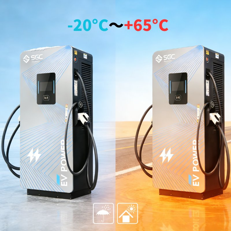 شاحن سريع للسيارات الكهربائية من Sgc Commercial 240kw/320kw/360kw CCS2 Ocpp1.6 لمحطة شحن السيارات الكهربائية
