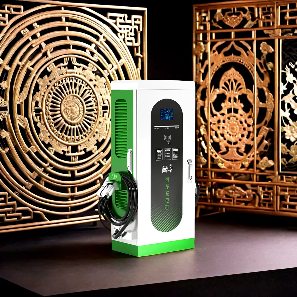 CCS1 CCS2 معيار GB/T الشحن الفعال 120kw محطة شحن إبداعية لشاحن الحافلات الكهربائية بيد