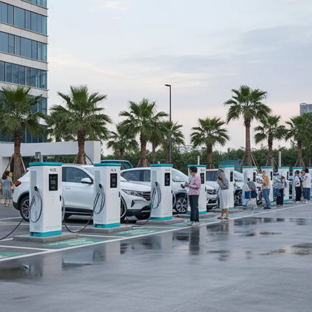 مصنع أنhui لشحن السيارات الكهربائية مباشرةً شاحن سريع عالي القدرة 20-400kw محطة شحن السيارات الكهربائية التي تعمل بالتيار المستمر