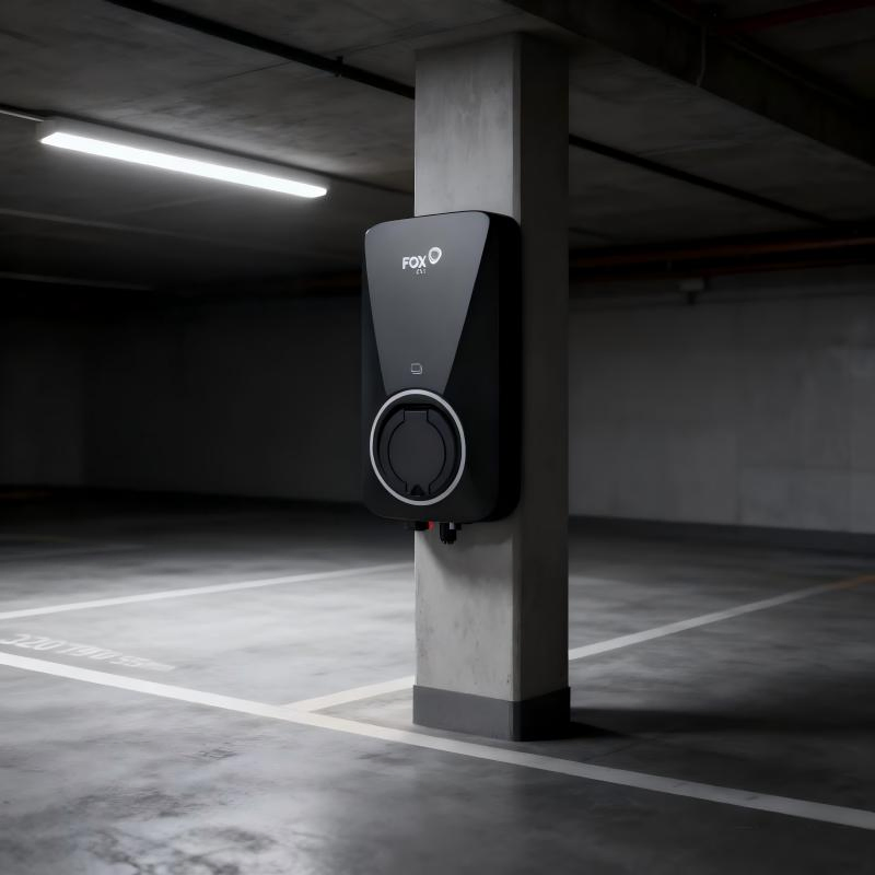 فوكسيز 7.3kw شاحن كهربائي سريع مثبت على الحائط للسيارات الكهربائية محطة شحن
