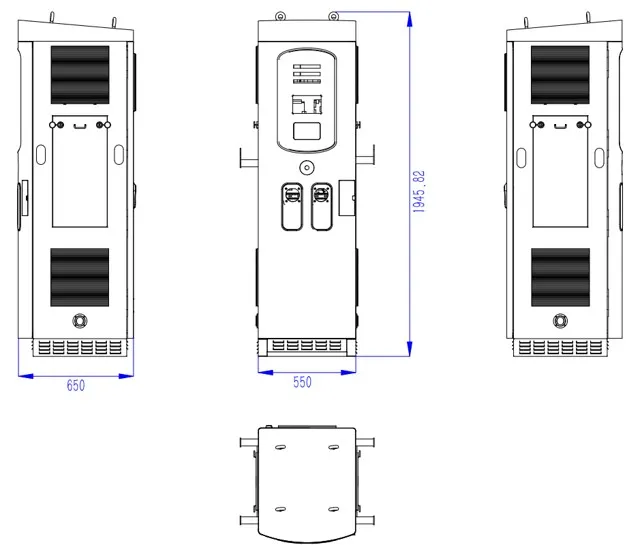 120kw/240kw حل محطة شحن سريع للسيارات الكهربائية شاحن بطارية ملحقات الشحن الذكي Ocpp1.6 شواحن السيارات الكهربائية السكنية