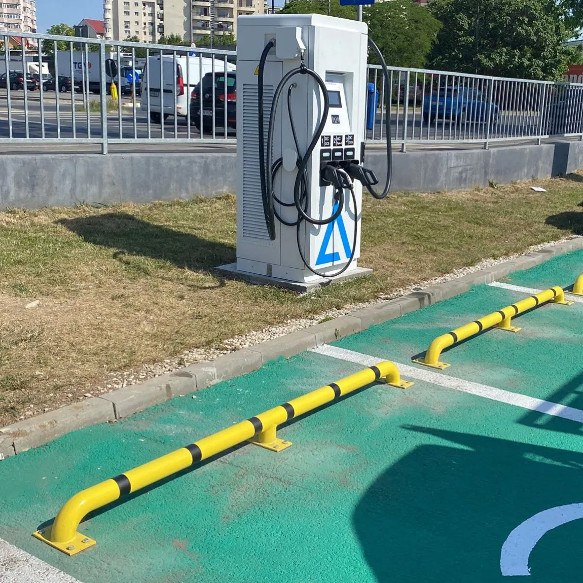 150kw شاحن سريع للسيارات الكهربائية شحن محطة شحن السيارات الكهربائية CCS Ocpp