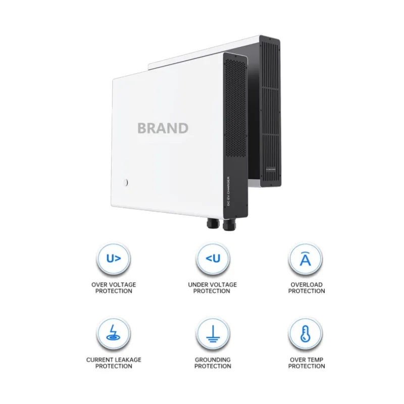 Level3 محطة شحن سريعة للسيارات الكهربائية 20kw شاحن تيار مباشر للسيارات الكهربائية