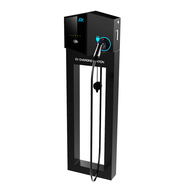 12 أشهر ضمان مكيف Level2 22kw محطة شحن كهربائية مثبتة على الحائط للسيارات الكهربائية