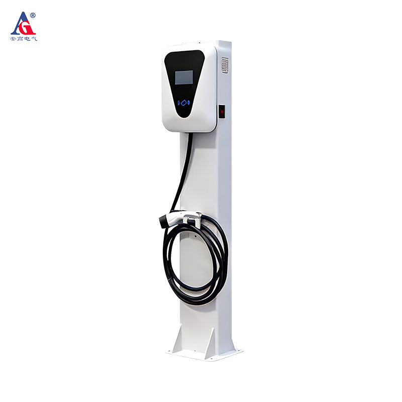 شاحن سيارة كهربائية ذكي خارجي Ocpp CCS2 7kw مستوى AC 2