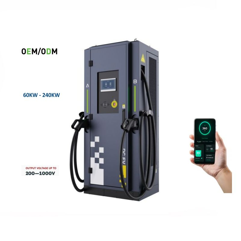 IP55 Nacs CCS2 DC Fast EV Charger for Electric Bus Truck 360kw