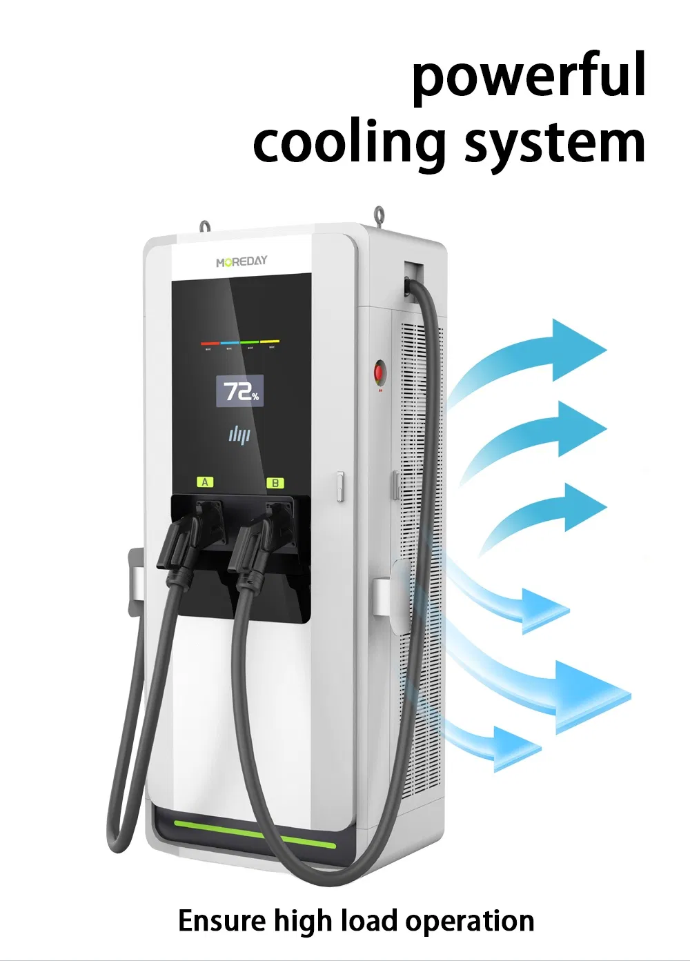 شواحن كهربائية متنقلة CCS2 شاحن سريع للسيارات الكهربائية مستوى 3