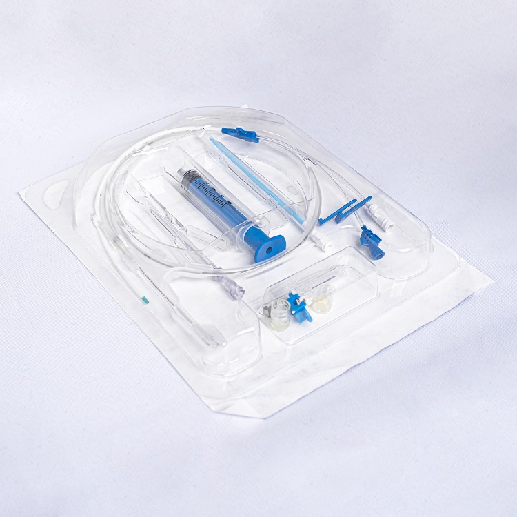 مجموعة قسطرة وريدية مركزية ذات تجويف واحد مزدوج ثلاثي رباعي disposable