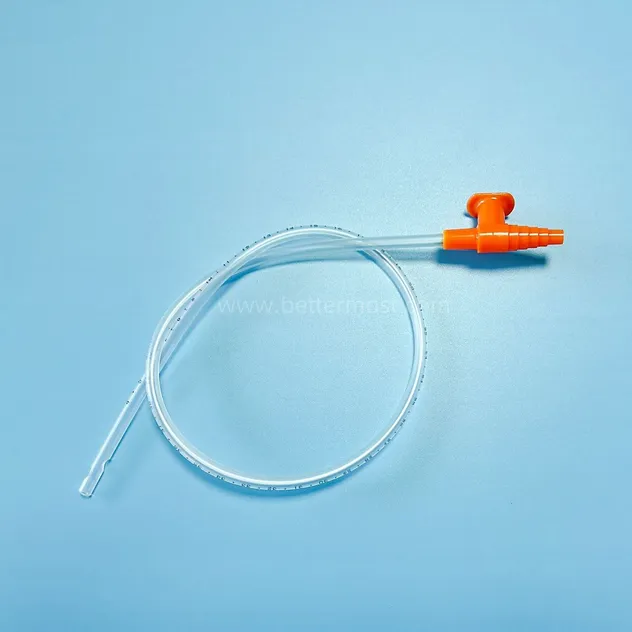 قسطرة الشفط من مادة PVC الطبية المعقمة ذات الجودة العالية القابلة للاستخدام مرة أخرى ISO CE FDA