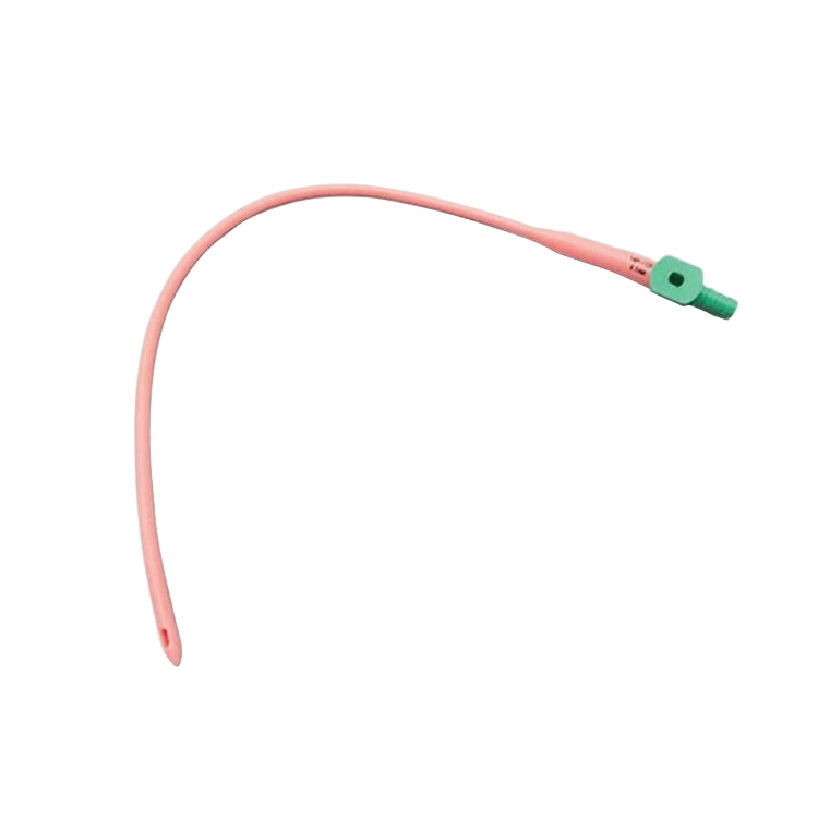 قسطرة شفط لاتكس disposable مع تحكم بالإبهام Fr6 إلى Fr30 معتمدة من CE ISO