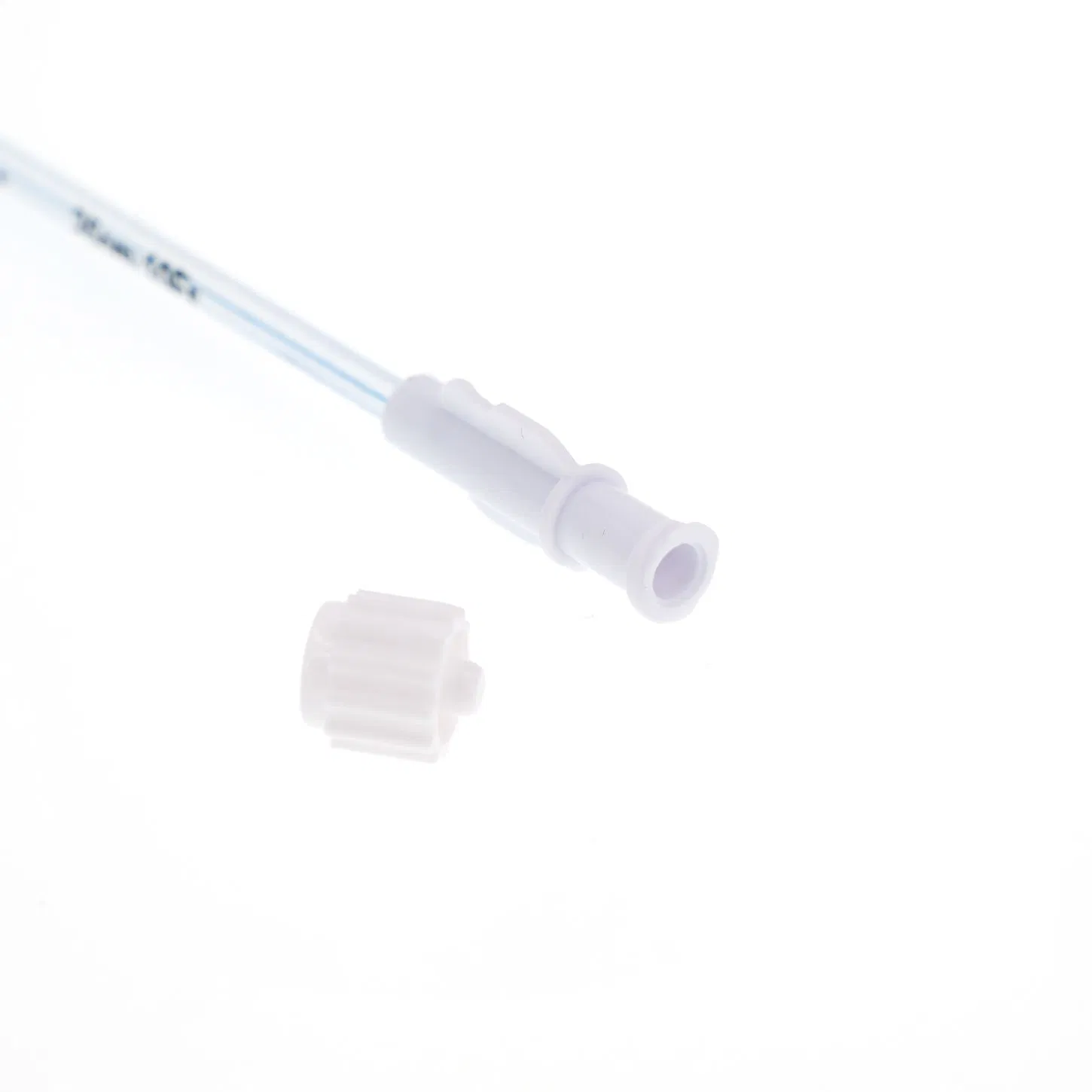 CE/ISO ميدماونت 12-40fr قسطرة تصريف صدرية شفافة من PVC للاستخدام مرة واحدة