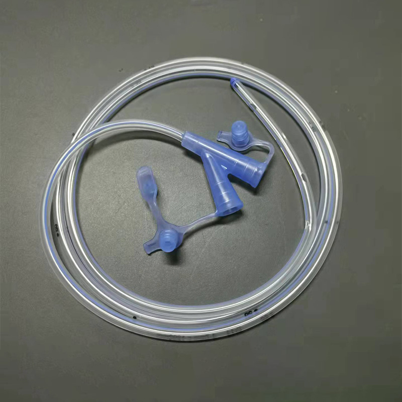 أنبوب تغذية من PVC / قسطرة مع أشعة سينية لفحص المستلزمات الطبية القابلة للاستخدام مرة واحدة