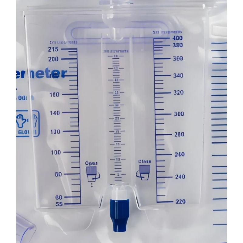 معتمد CE 2000ml قسطرة سعة قسطرة مزدوجة الخطاف قسطرة تصريف
