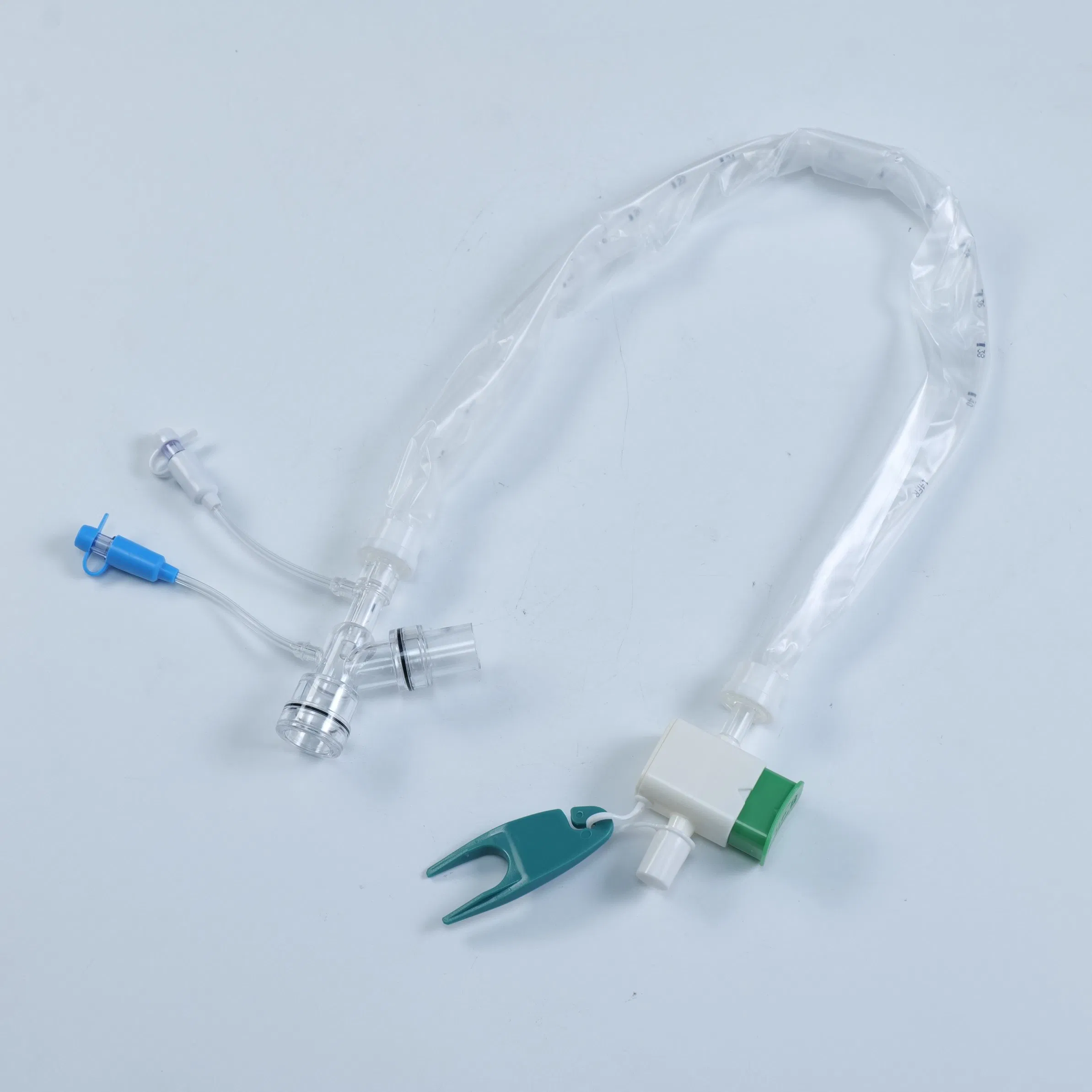 قسطرة شفط مغلقة معقمة للاستخدام الطبي disposable للأطفال والبالغين 24hours