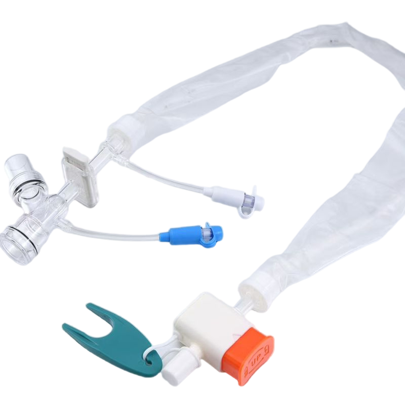 قسطرة شفط مغلقة معقمة للاستخدام الطبي disposable للأطفال والبالغين 24hours