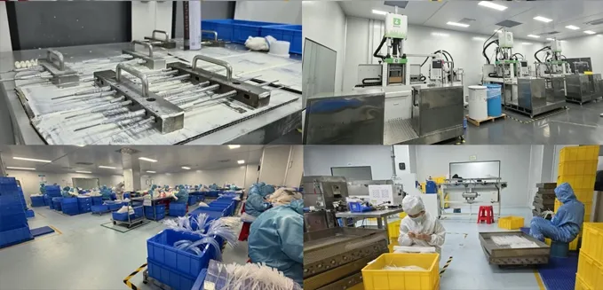 قسطرة فولي سيليكونية طبية disposable 2-Way لتصريف البول