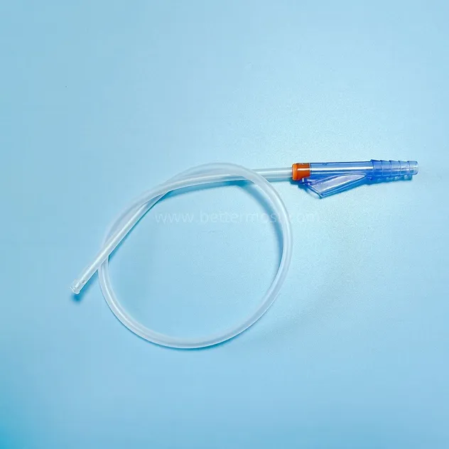 قسطرة الشفط من مادة PVC الطبية المعقمة ذات الجودة العالية القابلة للاستخدام مرة أخرى ISO CE FDA