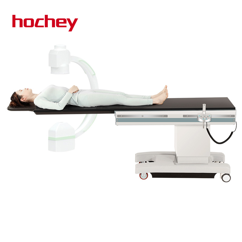 طاولة طبية عالية الجودة من الفولاذ المقاوم للصدأ مع تشغيل هيدروليكي كهربائي جديد Jr-9000