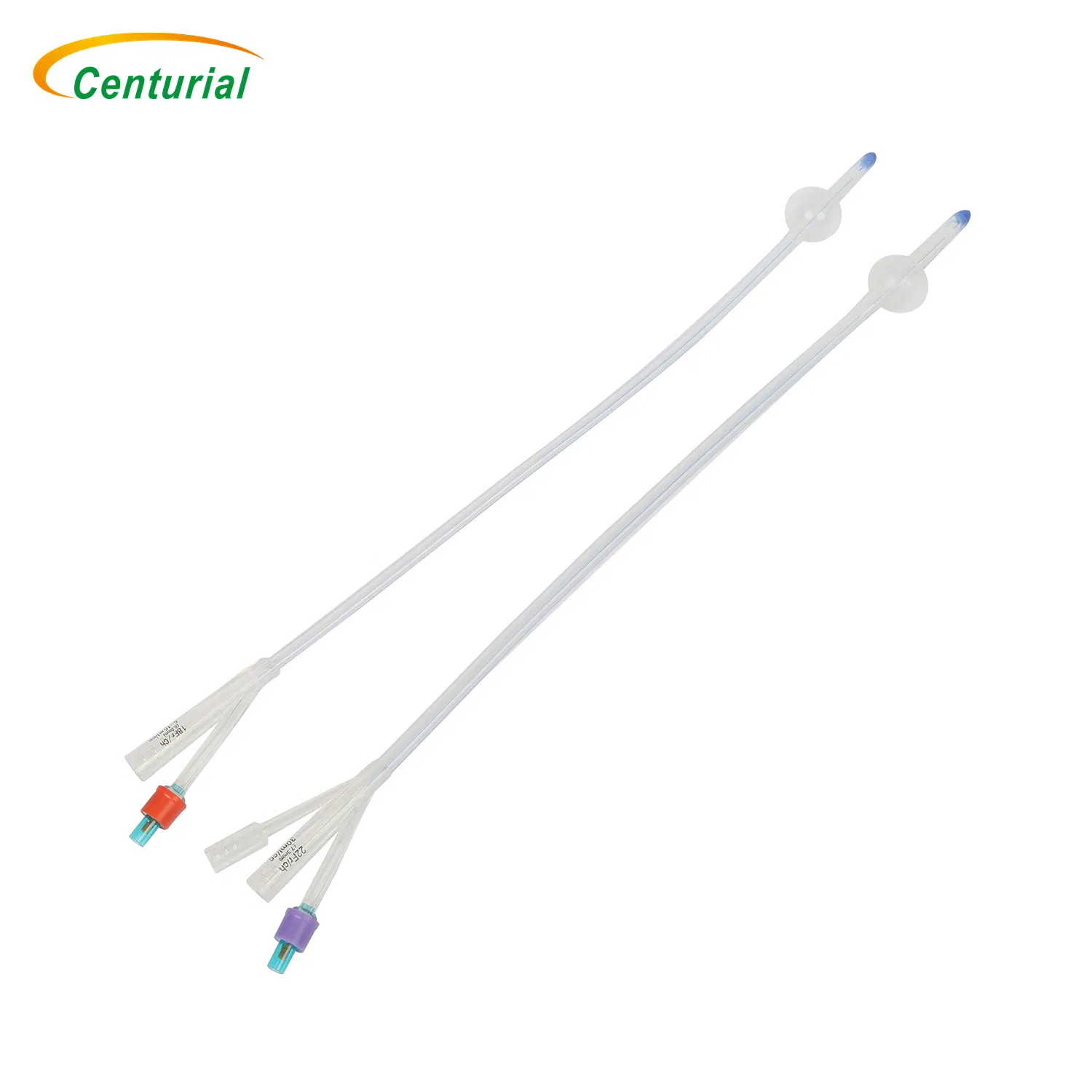 تصريف قابل للتخلص 100% بالون قسطرة فولي سيليكون 50ml 100ml, 80ml
