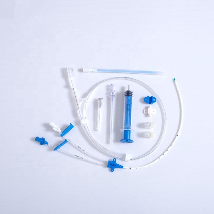 مجموعة قسطرة وريدية مركزية ذات تجويف واحد مزدوج ثلاثي رباعي disposable