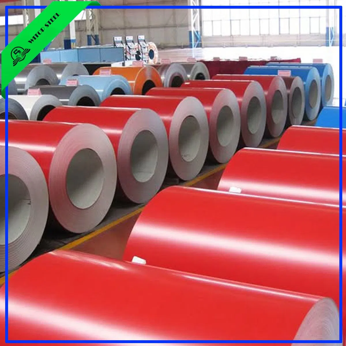 PPGI Color Coated Roof Sheet Coil ASTM Standard Prepainted Galvanized Steel Aluminum Coils Dx51 Zinc Cold Rolled Coil