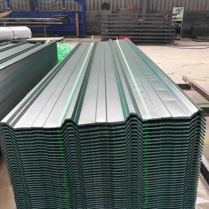 Color Coated Aluzinc Brick Red Roof Galvanized Roofing Corrugated Galvalume Steel Sheets