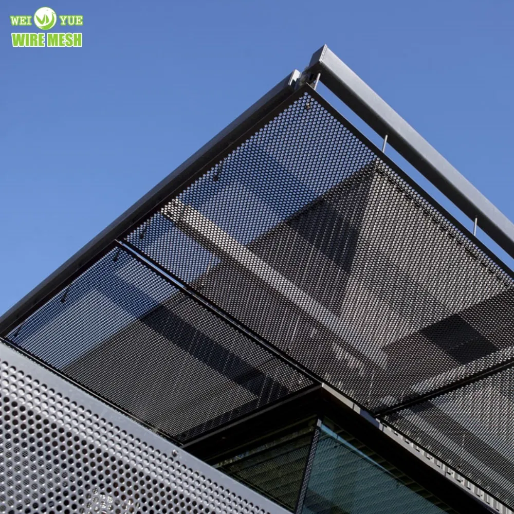 Decorative Aluminium 0.5mm/0.8mm/1.0mm/2.0mm Thickness Perforated Mesh Screen Punched Metal Sheet Wall Panel for Filter/ Ceiling Panels/ Fence