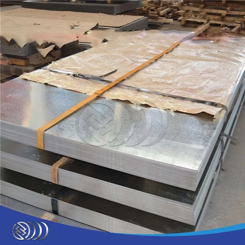 Guanxian Dx51d DC51D Thickness 0.8mm 1.2mm Hot Dipped Sq Cr22 (230) Sq Cr22 (255) Sq Cr40 (275) Sq Cr50 (340) Steel Grade 16 Gauge Pre Galvanized Steel Sheet