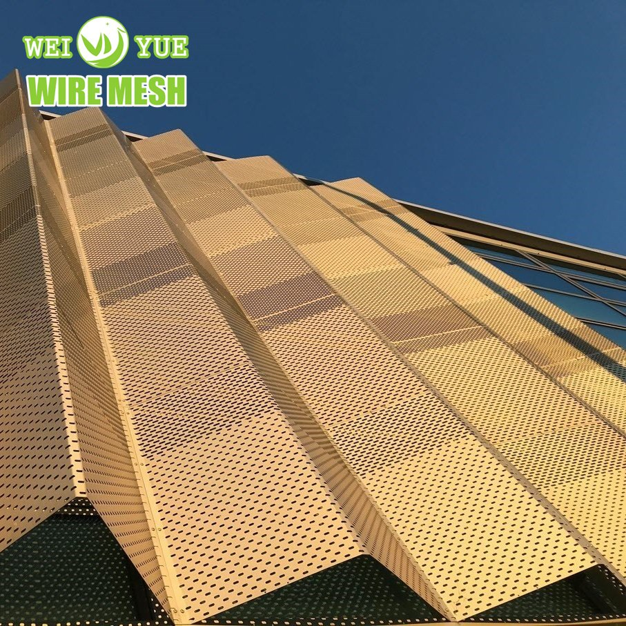 Decorative Aluminium 0.5mm/0.8mm/1.0mm/2.0mm Thickness Perforated Mesh Screen Punched Metal Sheet Wall Panel for Filter/ Ceiling Panels/ Fence